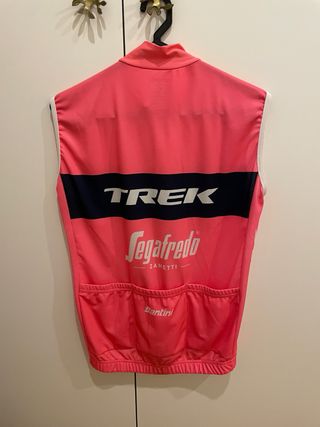 Colete Ciclismo Trek Segafredo Rosa