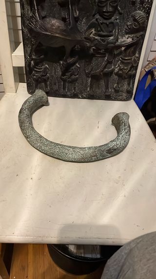 Moneda  Africana  Bronce Peso 2606g