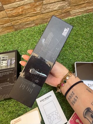 Consola Anbernic RG365 Blanca