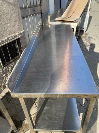 Mesa de trabajo acero inoxidable