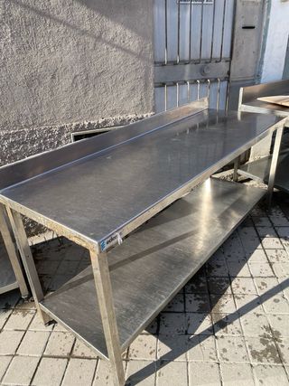 Mesa de trabajo acero inoxidable