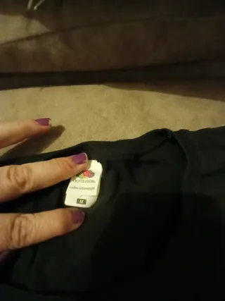 Camiseta Negra Grupo Motores Talla M