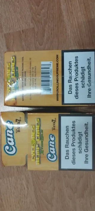 24 Conos Pre-enrollados Cyclones Hemp Cane