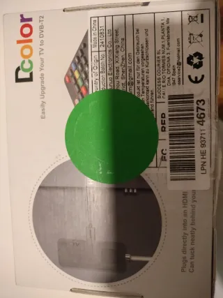 Decodificador TDT HD PVR USB