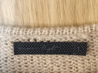 Jersey lentejuelas dorado y plateado. Talla L.