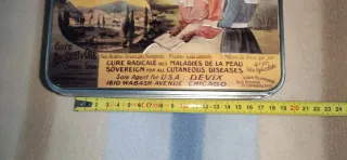 Caja de lata vintage Gare Bousquet