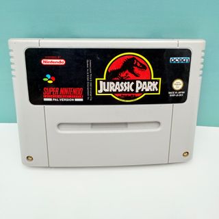 Jurassic Park Snes Completo CIB Super Nintendo