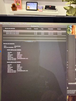 MacBook Pro 15 i9 32GB RAM 1TB SSD