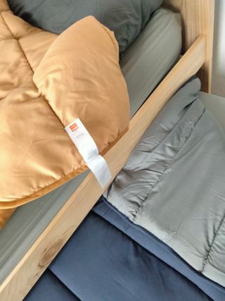 Cama nido LUFE con colchones, edredones y almohada