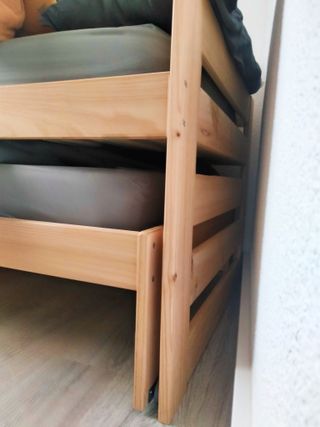 Cama nido LUFE con colchones, edredones y almohada