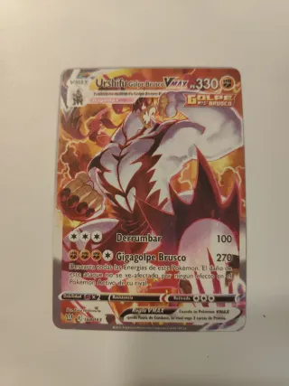 Carta Pokémon Urshifu VMAX 168/163 Gigamax