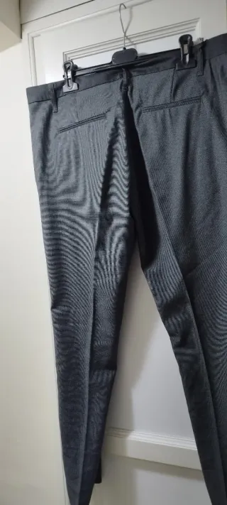 Pantaloni eleganti uomo grigi