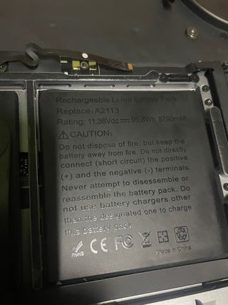 MacBook Pro 16 2019 A2141 per parti difettoso