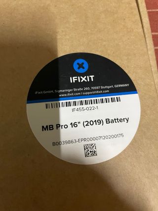 MacBook Pro 16 2019 A2141 per parti difettoso