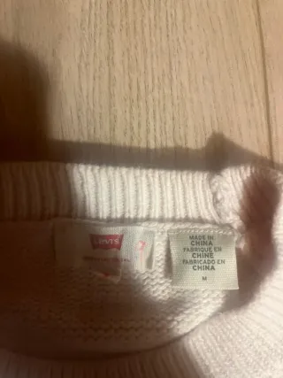 Jersey Levi's Blanco Talla M