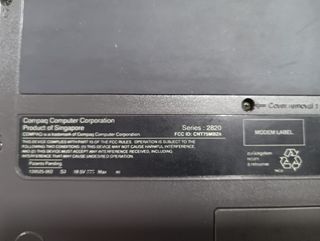 Portatil Compaq Presario 1200