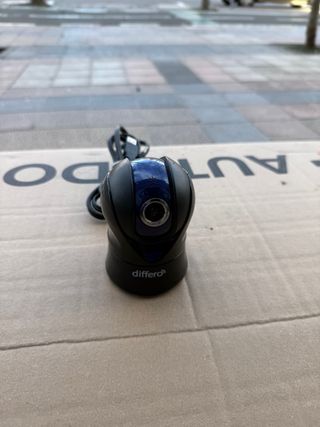 Webcam Differo Negra y Azul