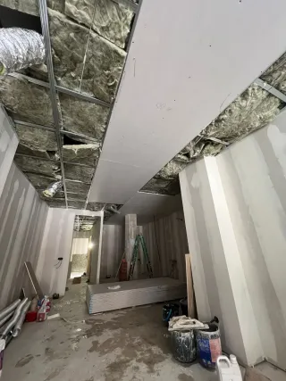 Instalación Pladur, Alisado y Pintura