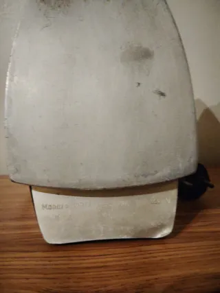 Plancha de ropa vintage no funciona