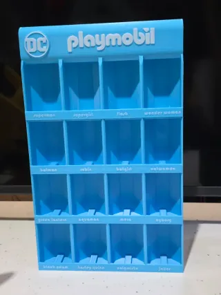 Expositor Playmobil DC Comics Figuras
