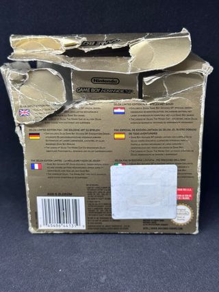 Game Boy Advance SP Zelda Edizione Limitata