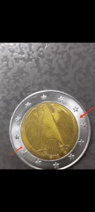 Moneda 2 Euros Alemania Águila 2003 G