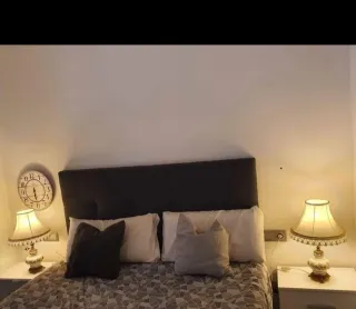 Pareja Lámparas Cerámica Vintage