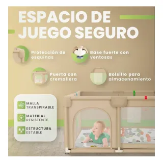 Parque infantil seguro para niños