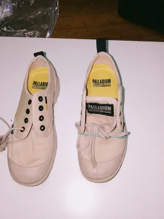 Zapatillas Palladium Beige