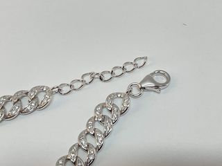 pulsera plata 925mm con piedra con circonita