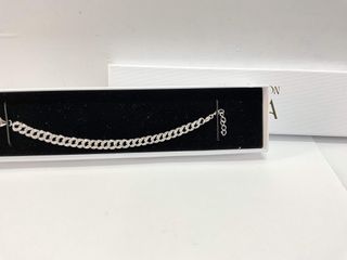 pulsera plata 925mm con piedra con circonita