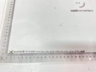 pulsera plata 925mm con piedra con circonita