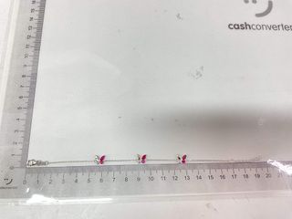 pulsera plata 925mm con piedra con circonita