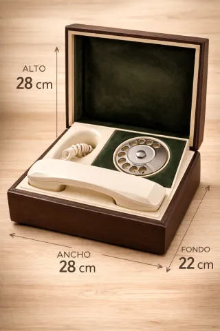 Teléfono vintage Telcer Italia 70s