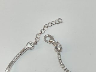 pulsera plata 925mm con piedra con circonita