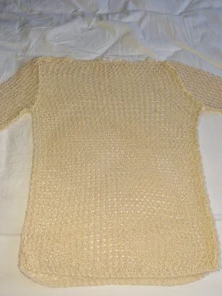 Jersey ZARAH beige talla única