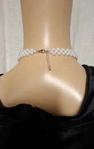 Collana girocollo perle