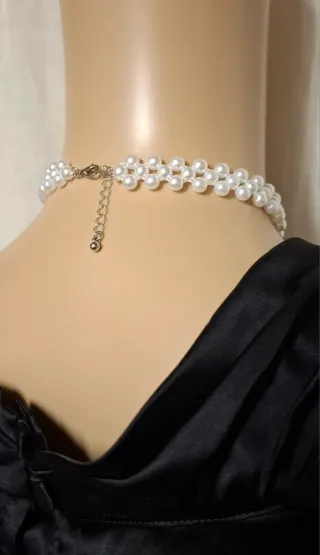 Collana girocollo perle