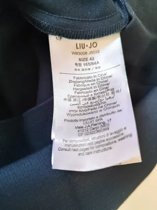 Abito Liu Jo blu corto