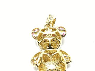 colgante oro 18k con piedra