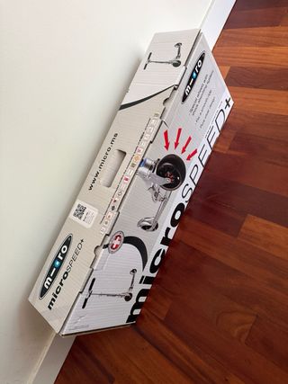 Patinete Micro Speed+ Plata