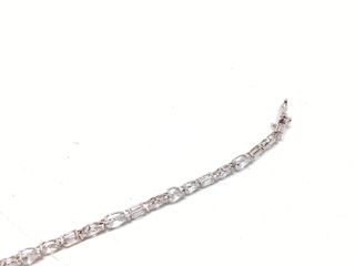 pulsera plata 925mm con piedra con circonita