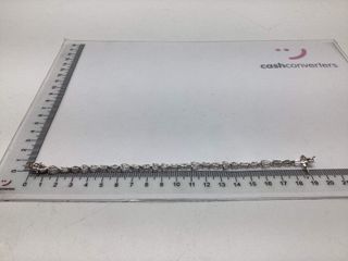 pulsera plata 925mm con piedra con circonita