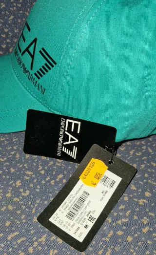 Gorra Deportiva EA7 Emporio Armani Visera Curva.