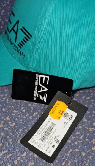 Gorra Deportiva EA7 Emporio Armani Visera Curva.