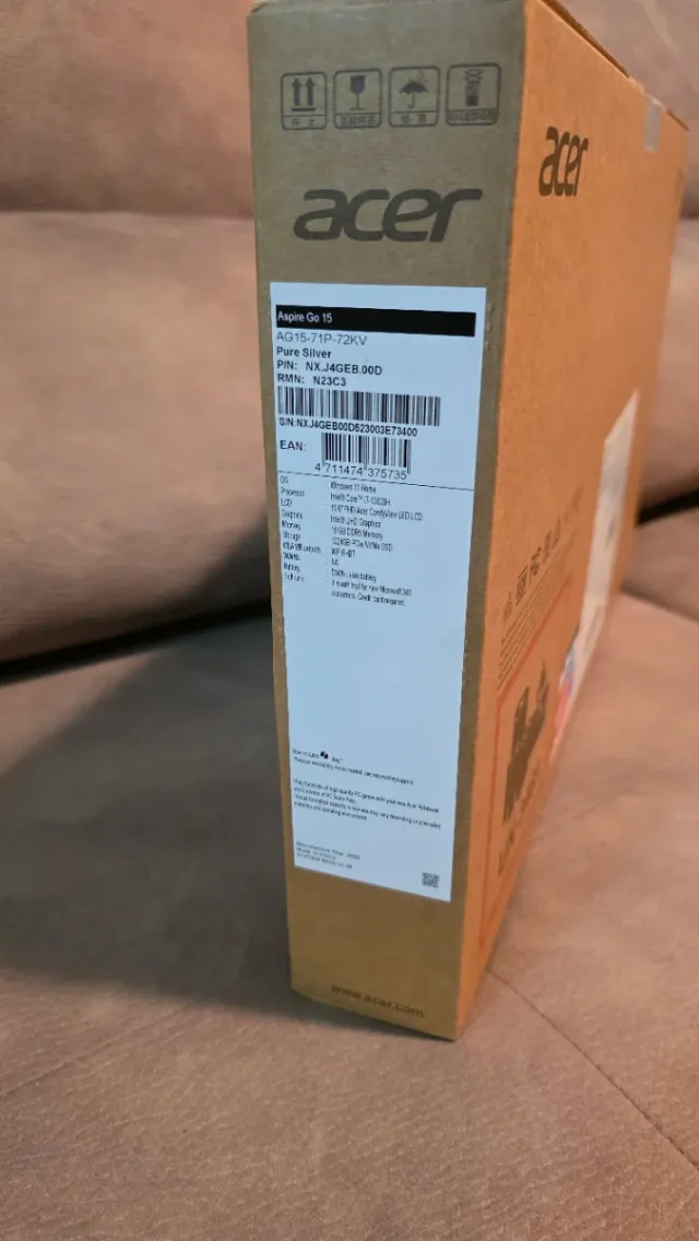 Portátil Acer i7 16GB RAM 1TB SSD