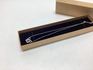 cadena plata 925mm con piedra con circonita 19 2.5cm