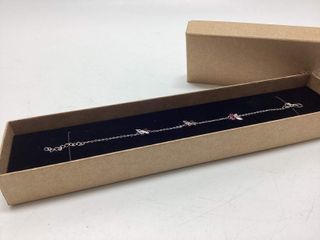 pulsera plata 925mm con piedra con circonita