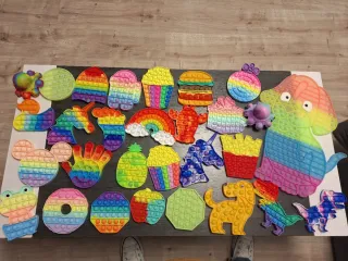 Lote Juguetes Antiestrés Pop It