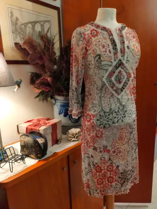 Abito prendisole fantasia